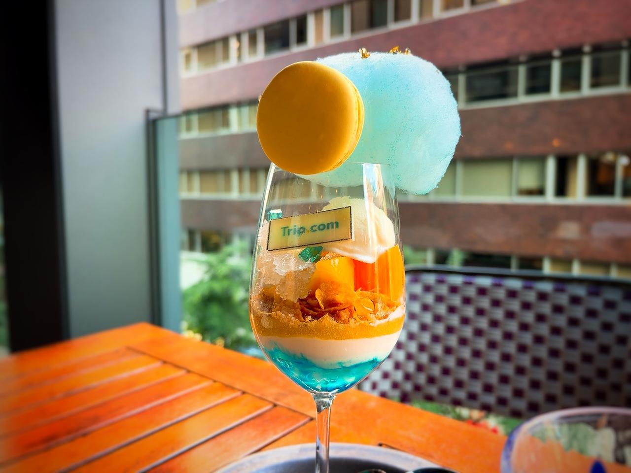 画像6: 銀座から空旅へテイクオフ…!!ホテルでいただく限定パフェで、夏旅気分を味わおう♡
