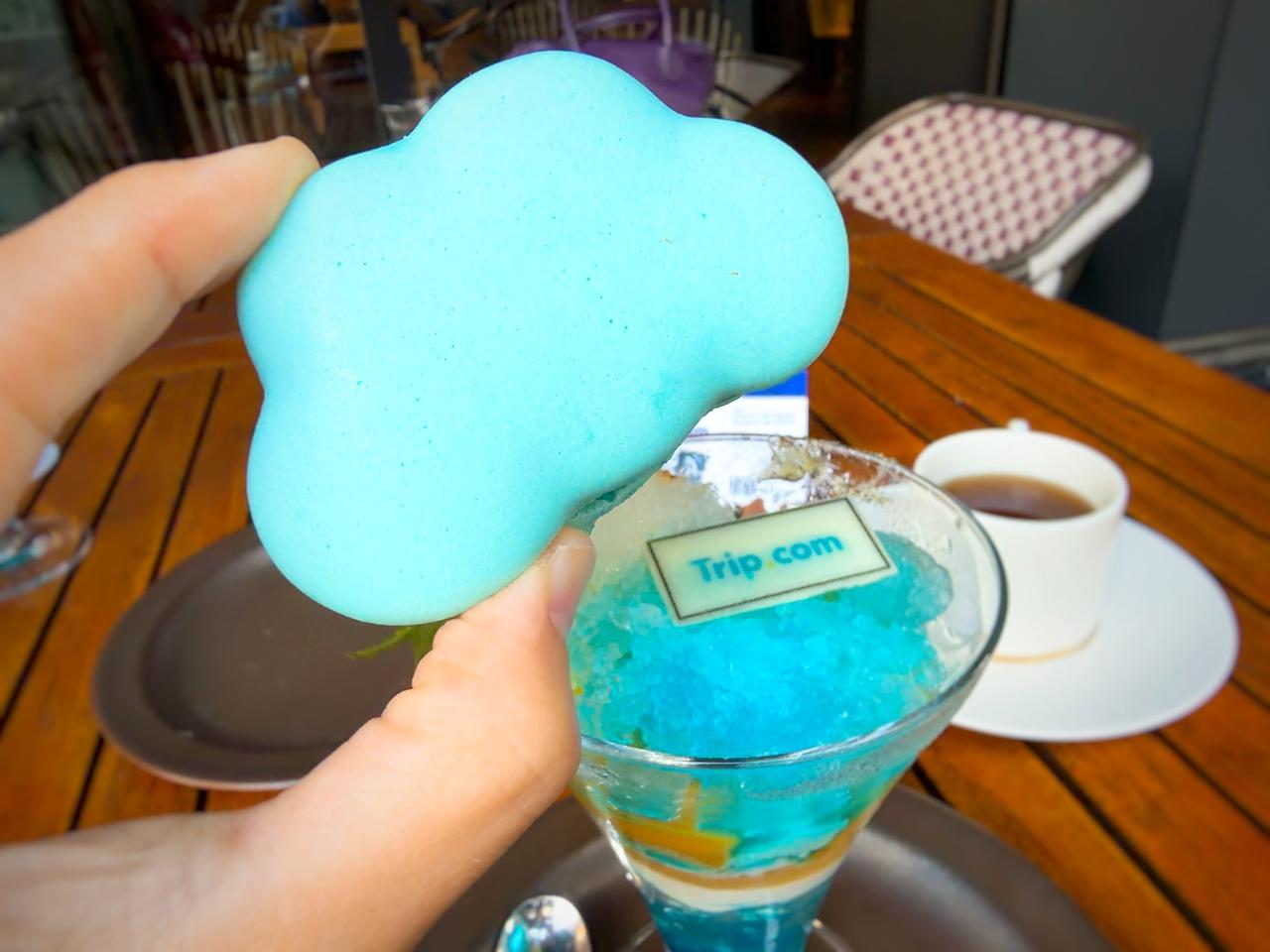 画像5: 銀座から空旅へテイクオフ…!!ホテルでいただく限定パフェで、夏旅気分を味わおう♡