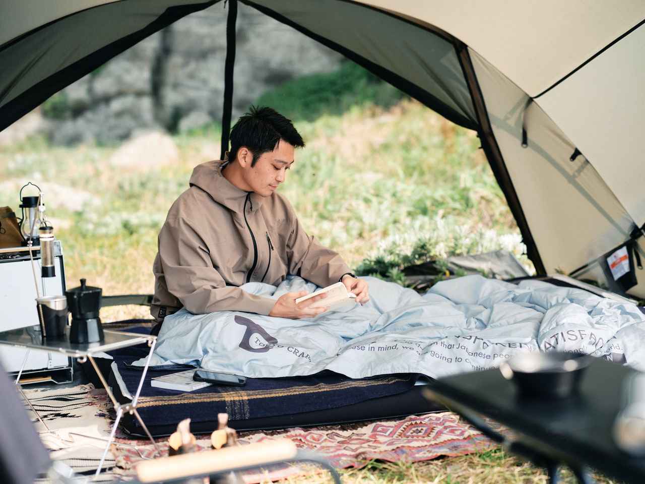 画像2: NANGA別注モデルでキャンプの睡眠環境をアップデート