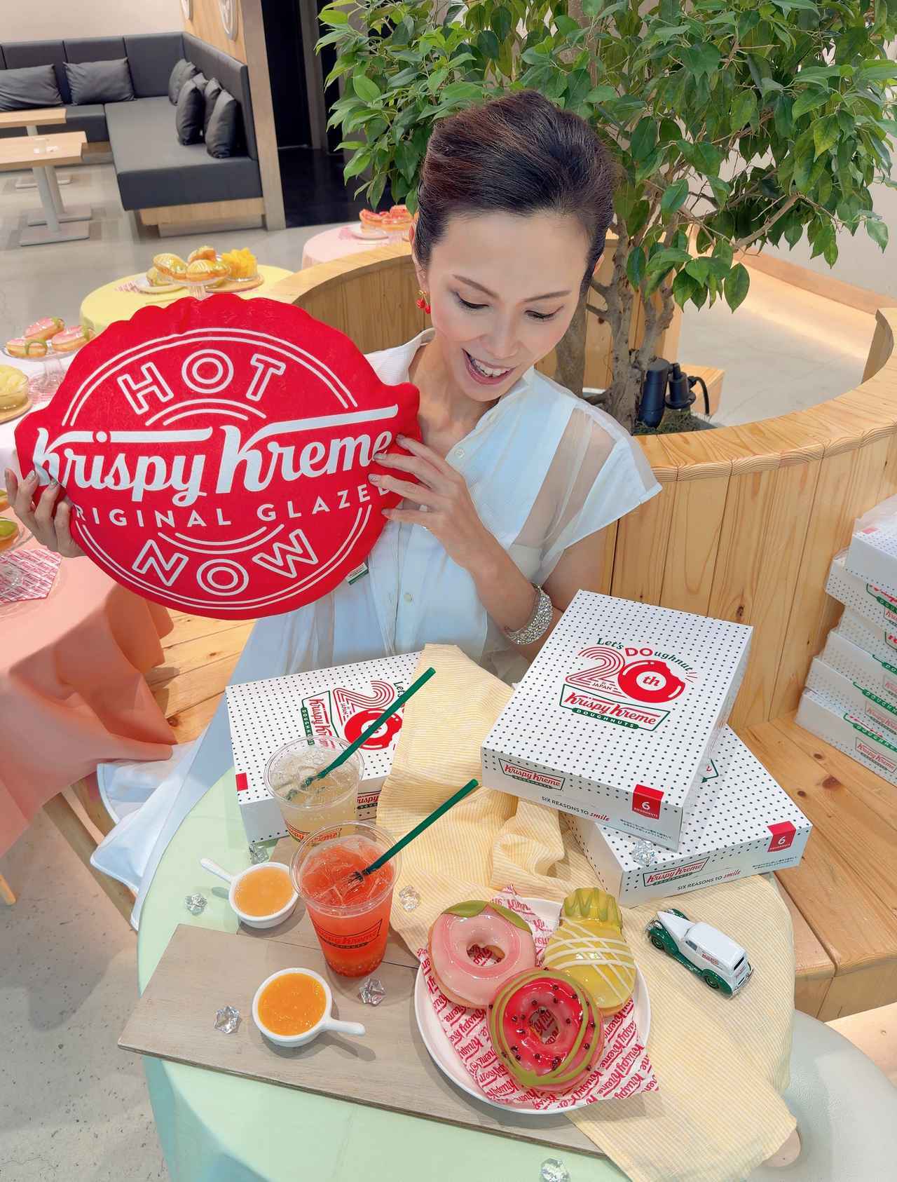 画像4: 夏に食べたいフルーツがそのままドーナツに♡ツヤっとみずみずしい“冷やしてもおいしい”夏ドーナツ3種が新登場