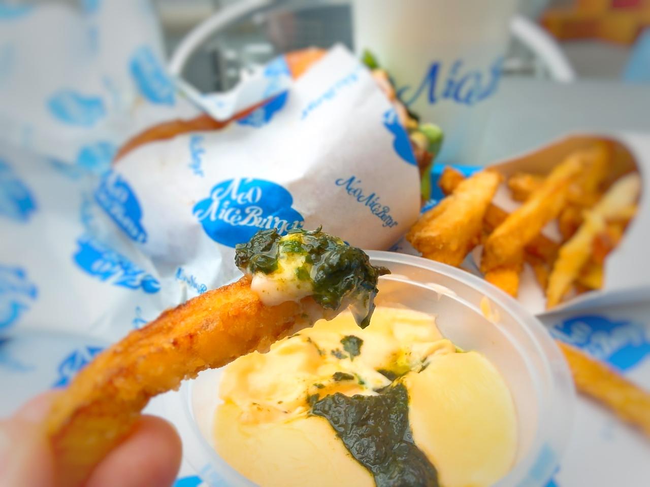 画像9: ハンバーガーをディップイン!Neo Nice Burgerでできる新体験で、無限の味わいを楽しんで♡