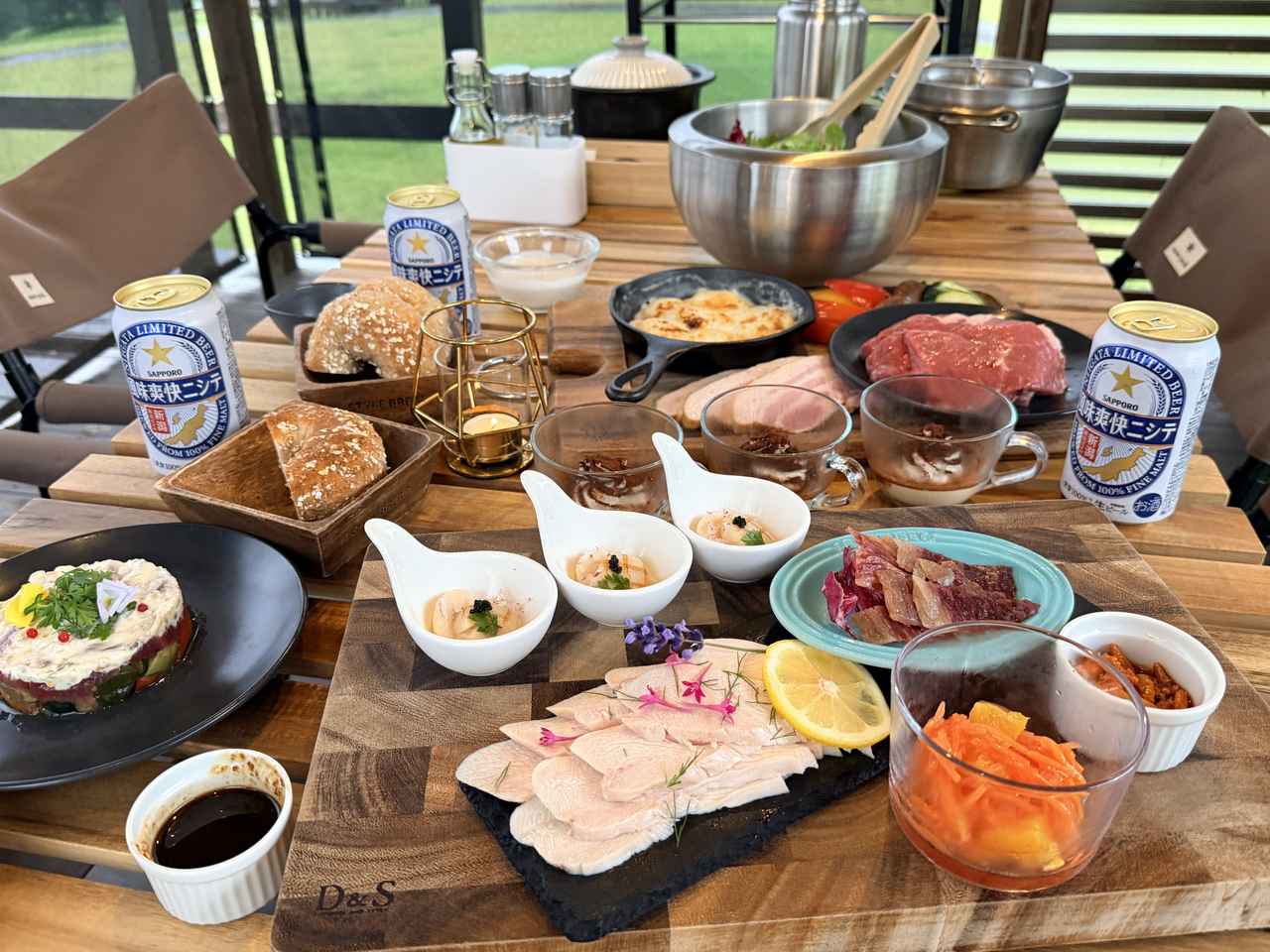 画像: 地元食材をふんだんに使用