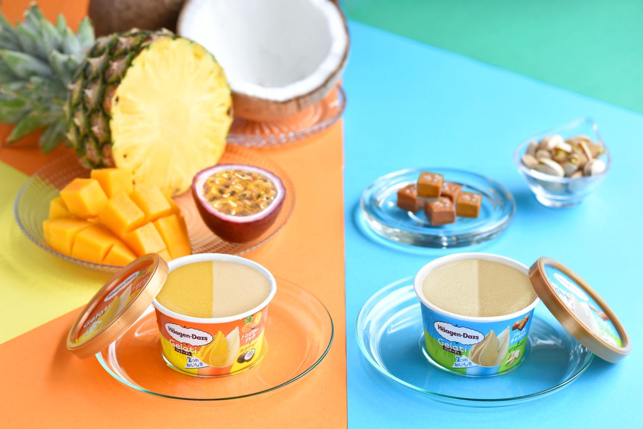 画像: 【ハーゲンダッツ】濃厚なのに後味すっきりな味わい！新シリーズハーゲンダッツ ミニカップ Gelati（ジェラーティ）『トロピカルリッチ＆ココナッツ』『ソルティキャラメル＆ピスタチオ』新発売