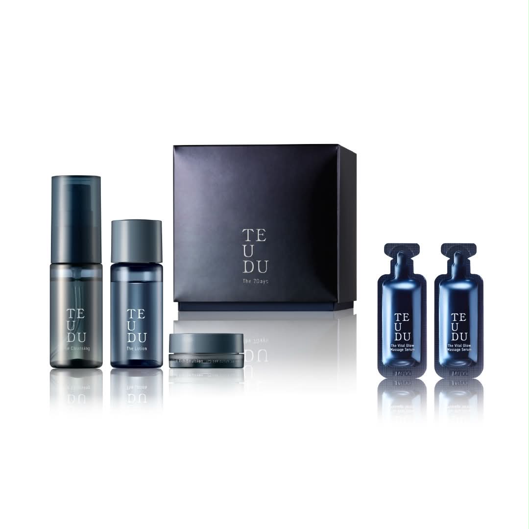 画像: TEUDU スペシャルスターターキット ￥22,501（税込） ［内容］ The 7 Days The Vital Glow Massage Serum ２包