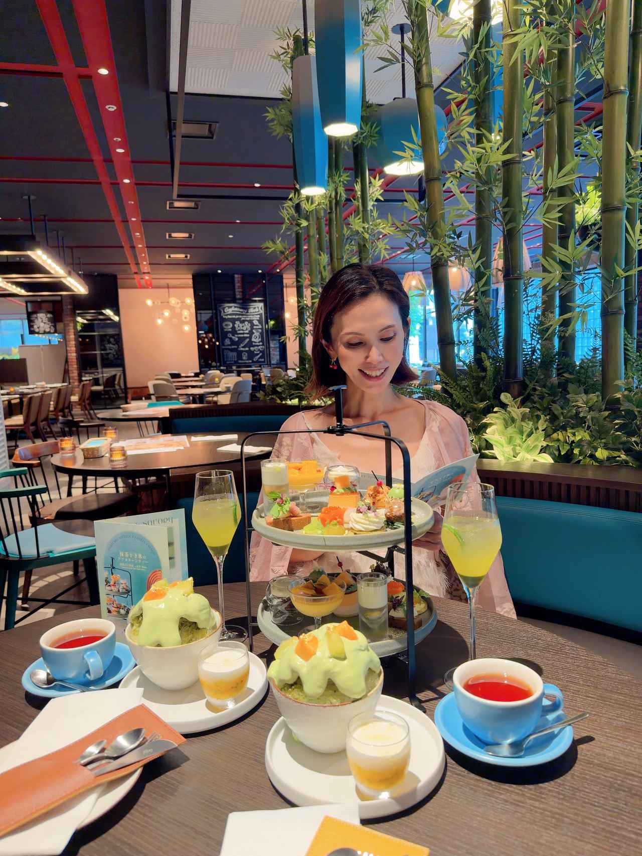 画像4: 八ヶ岳天然氷がとろける、夏だけのご褒美♡【東京ベイ潮見プリンスホテル】に「抹茶かき氷のアフタヌーンティー」が登場