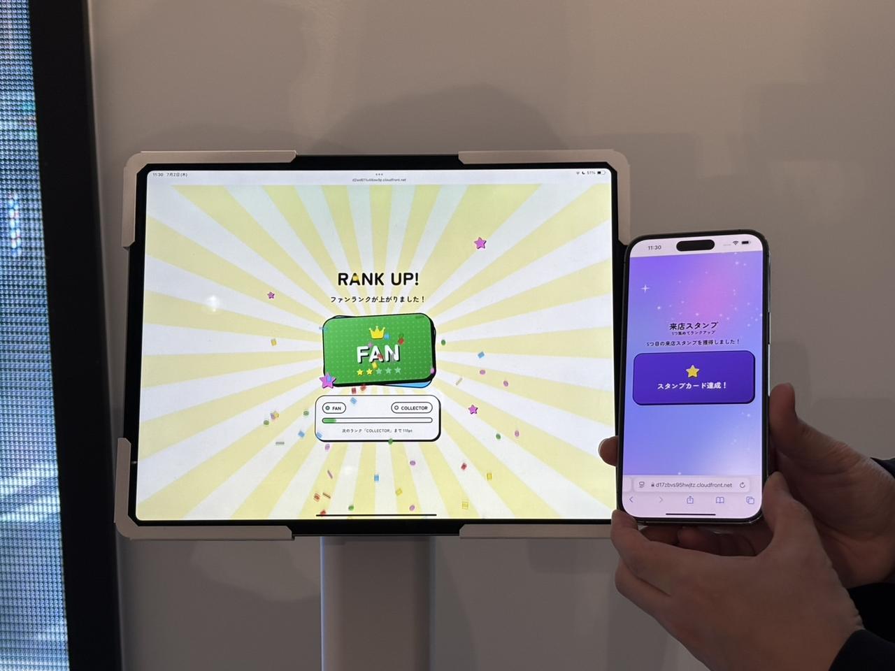 画像: ステッカーがもらえる!オープニング企画も必見