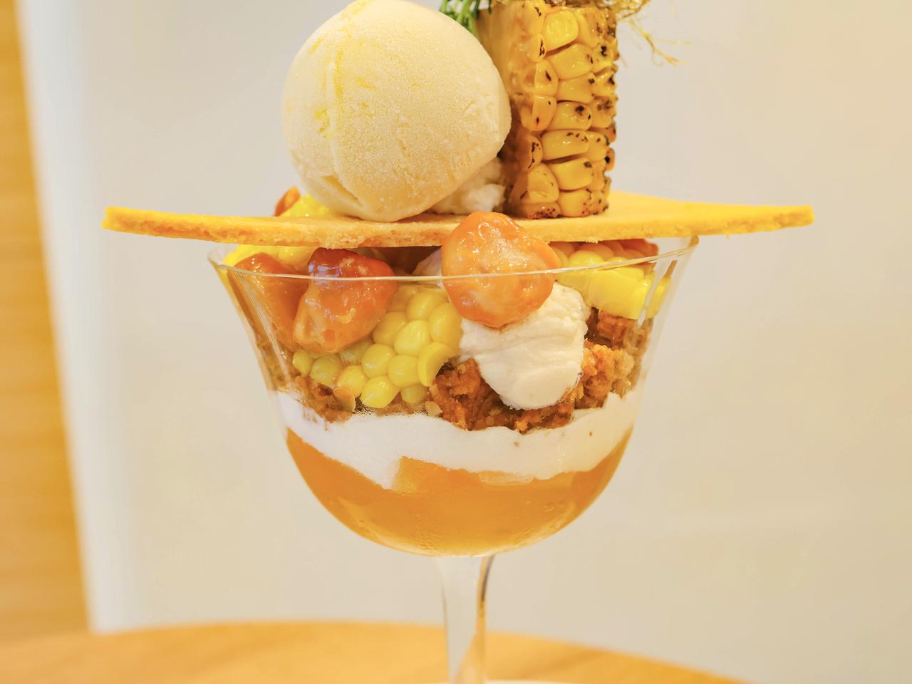 画像3: 懐かしくて新しい！「とうもろこしとココナッツのパフェ」を実食