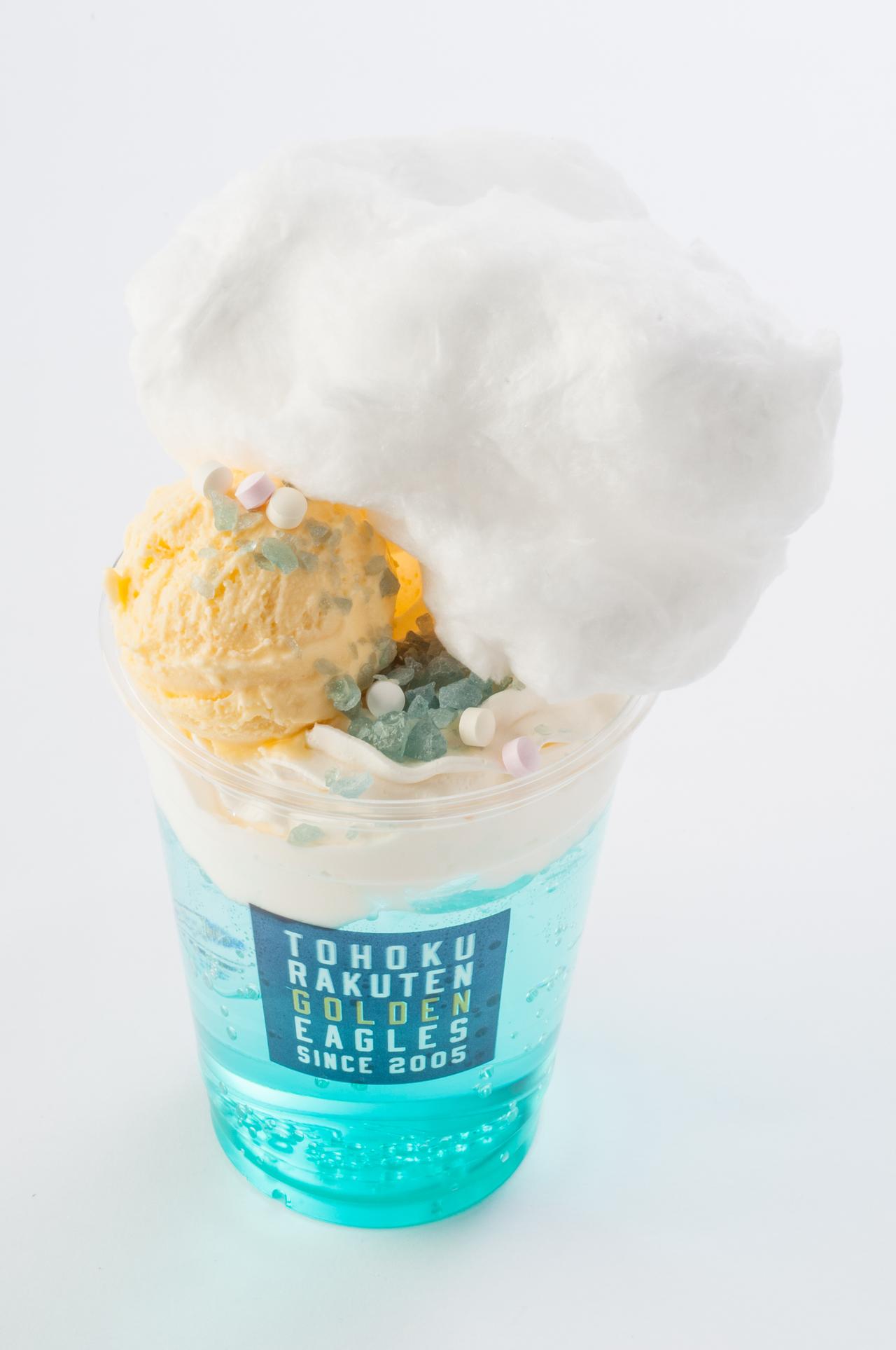 画像: 雲とパチパチラムネクリームソーダ ・販売店舗:T&G Kitchen、T&G Kitchen TEPPAN ・価格:730円