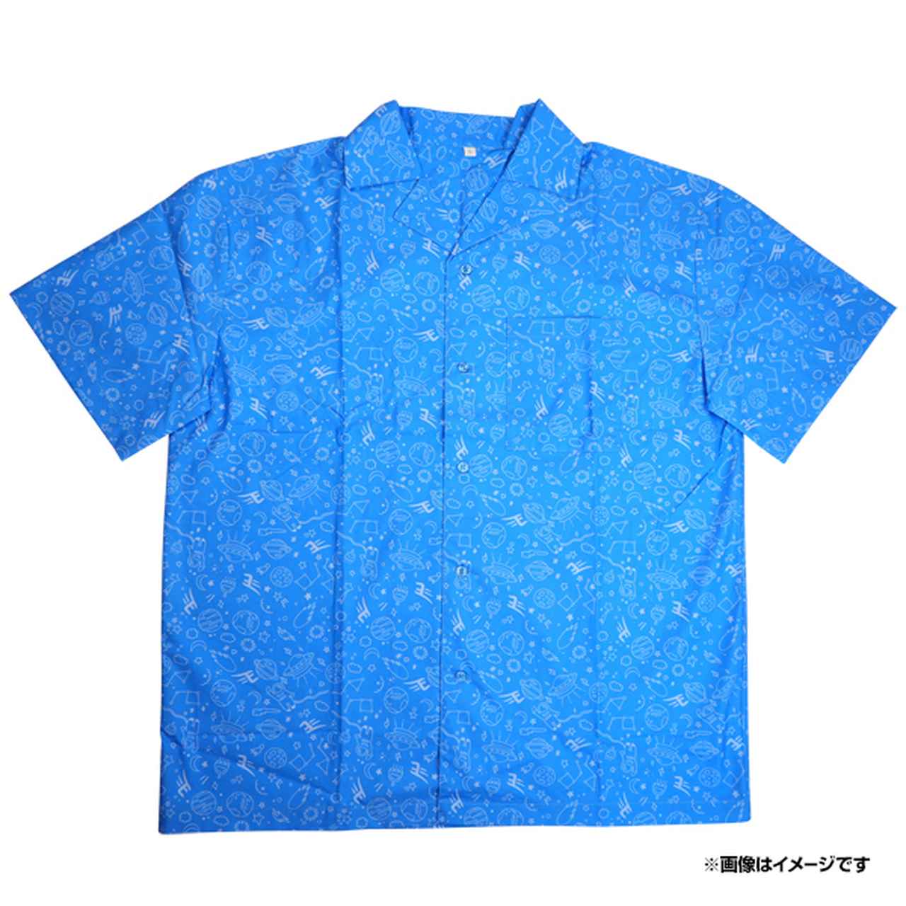 画像: アロハシャツ 宇宙総柄 ・価格:4,800円