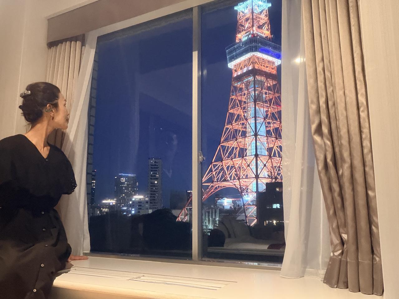 画像1: 東京タワーの絶景に包まれて。つい夜更かししてしまう日常を手放す特別な夜