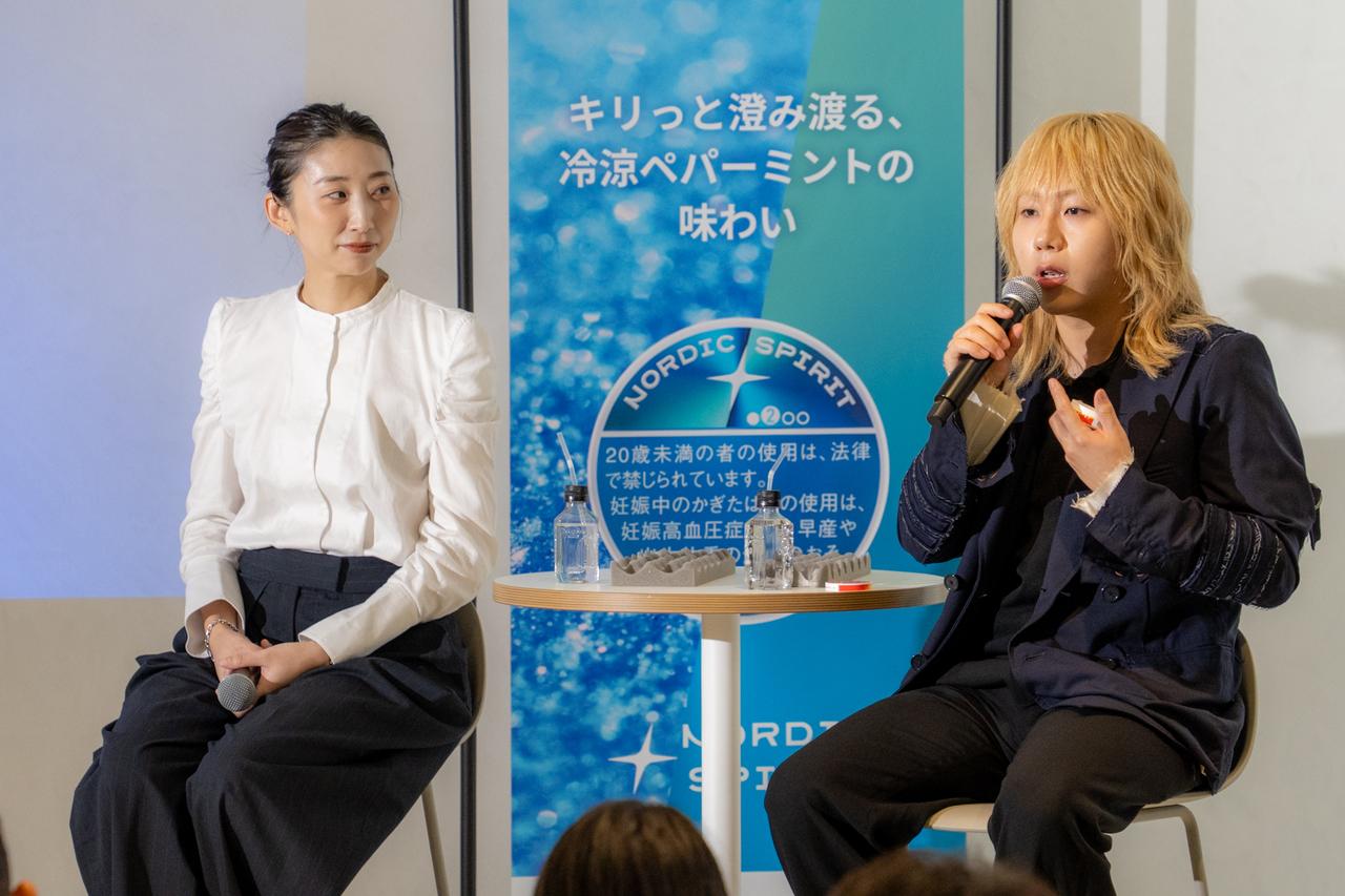 画像: ゲストの2人が登壇
