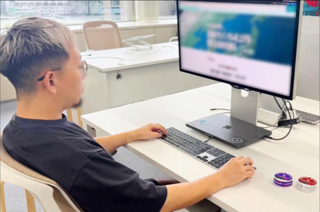 画像: ゲスト2人の会社で実際にノルディックスピリットを使用