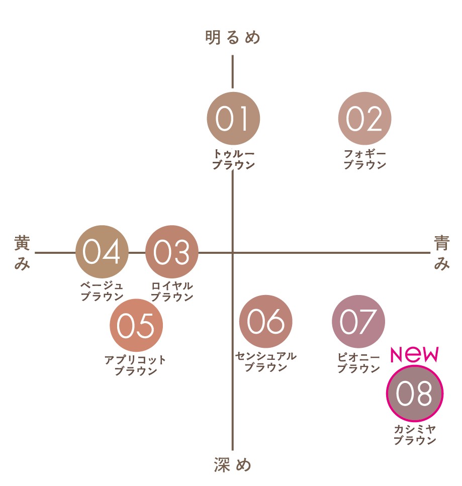 画像: SK08 カシミヤブラウン NEW