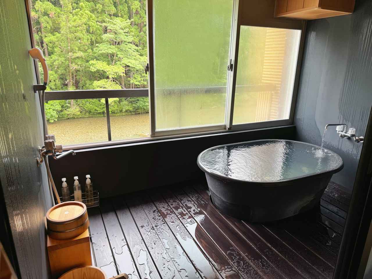 画像6: プライベートサウナと源泉かけ流し露天風呂を備えた至高の「山翠スイート」