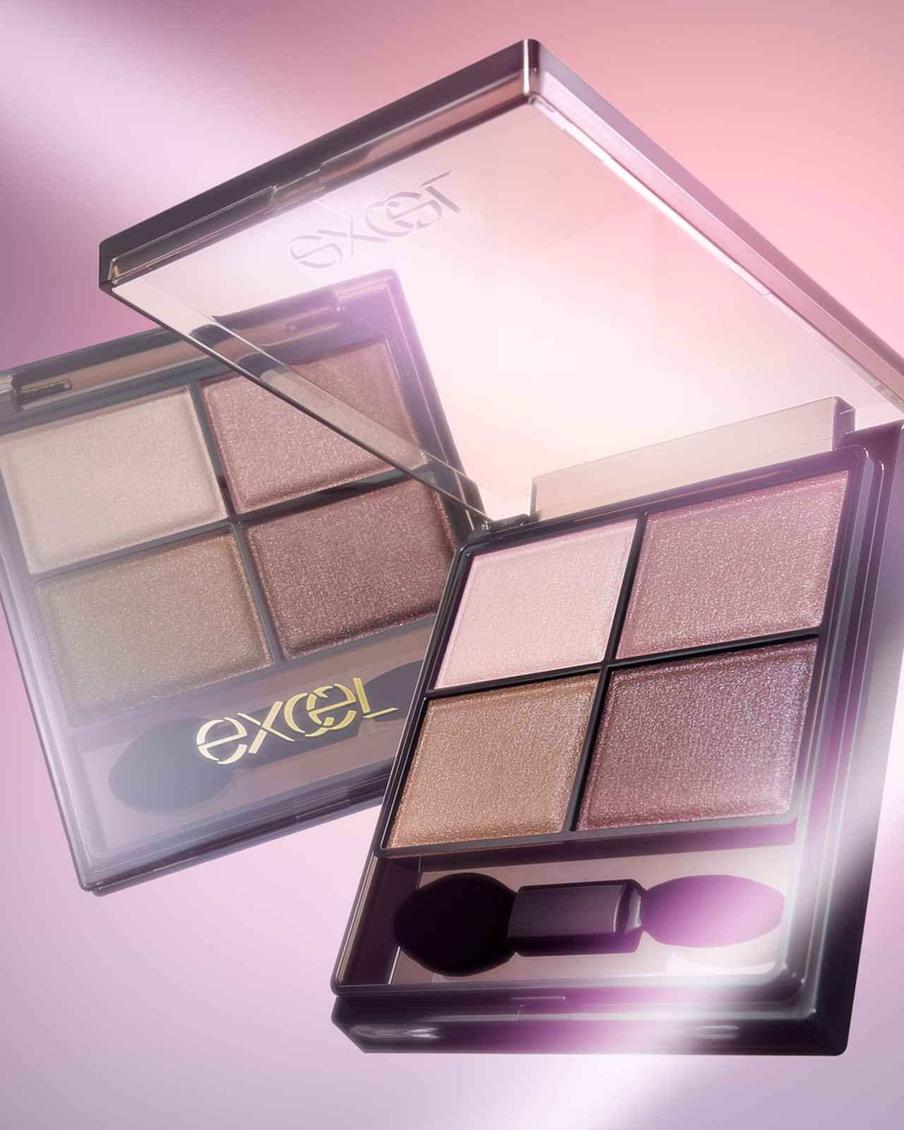 画像: 【エクセル】リニューアル発売初月の売上が旧品比220%※と好調の「スキニーリッチシャドウ N」から、新たに“透明感モーヴカラー”登場!
