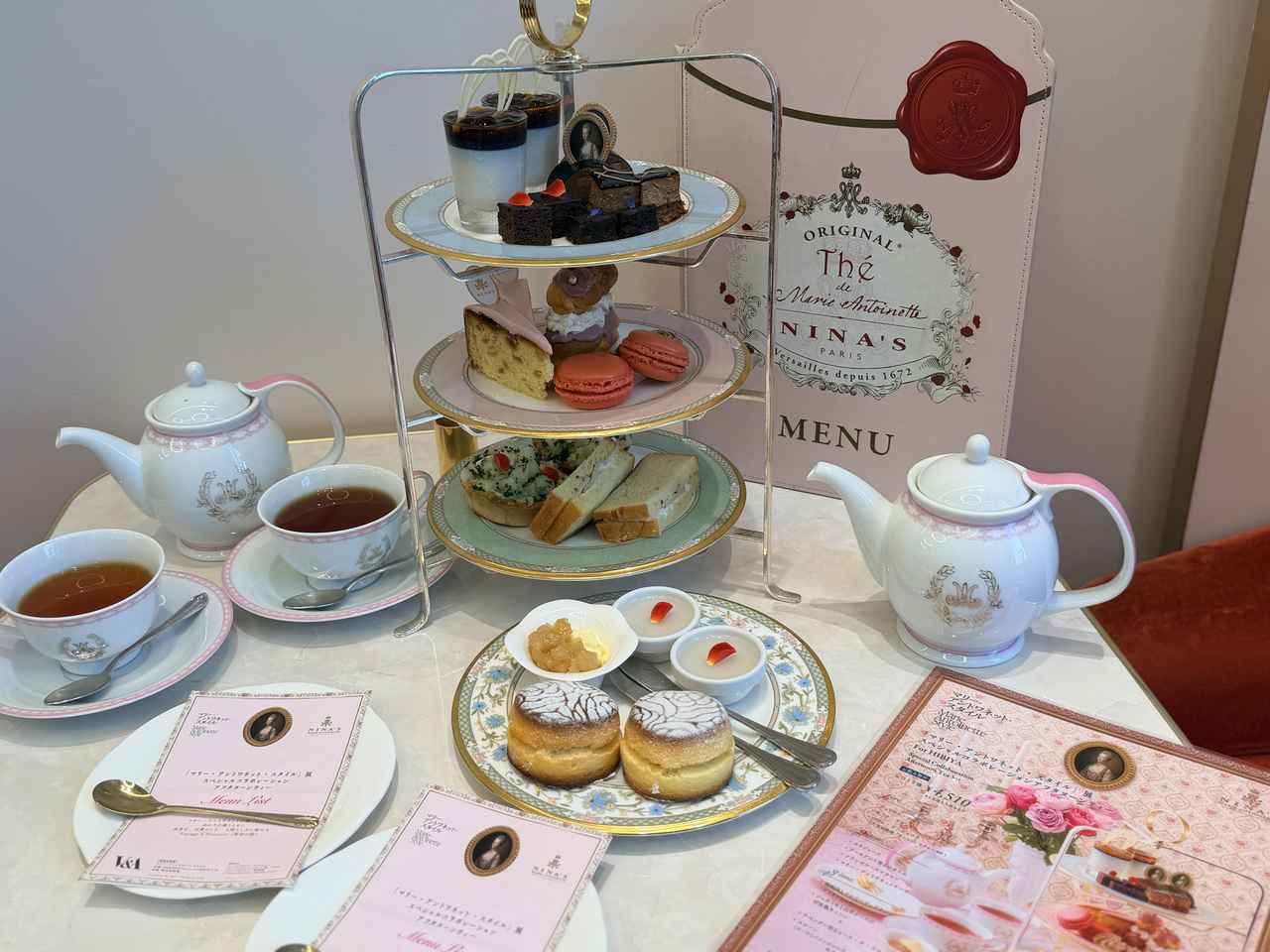 画像2: 豪華3段スタンドにときめく！日比谷店限定のスペシャルアフタヌーンティー