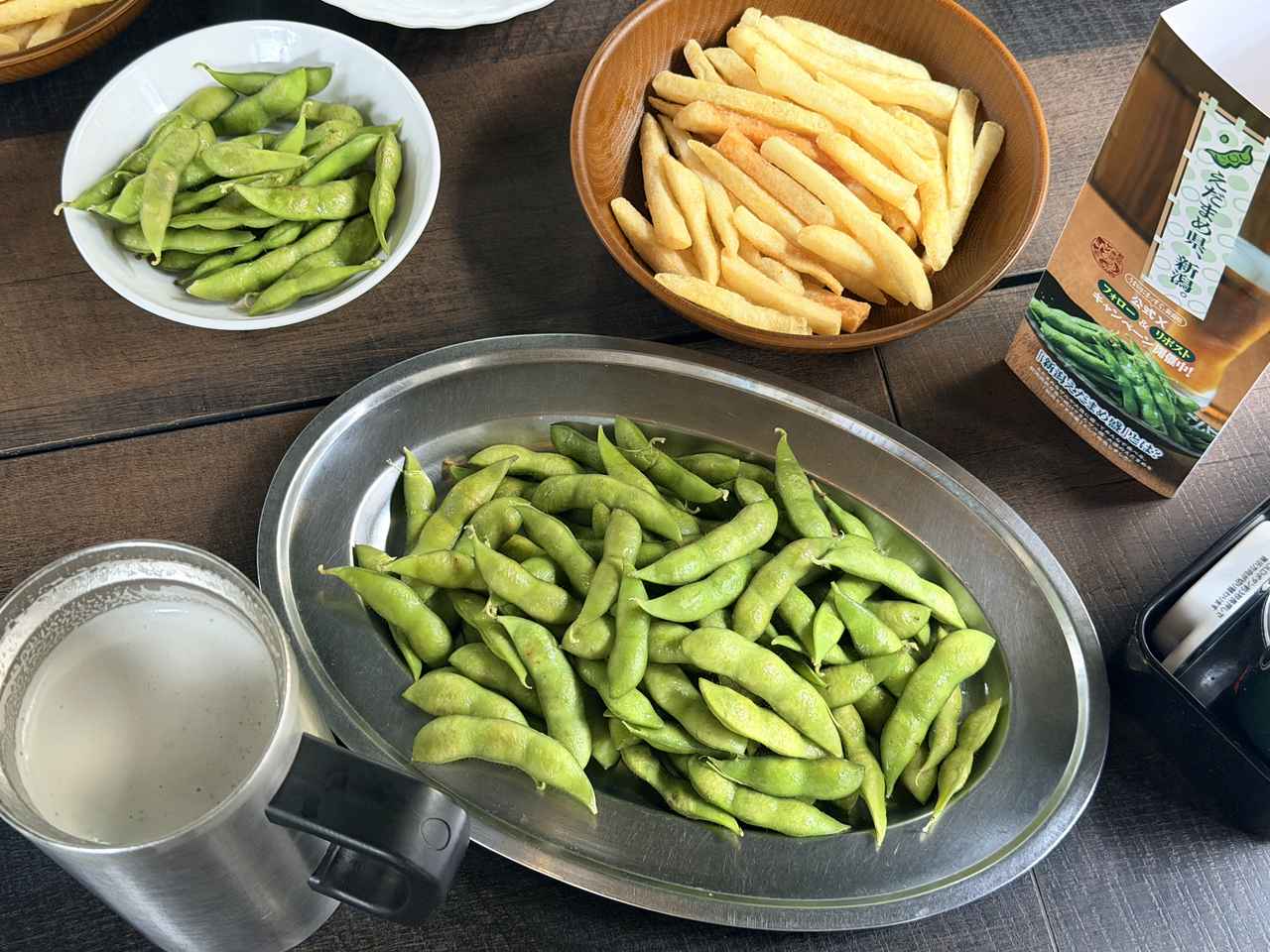 画像1: キリッと冷えた生ビール✖枝豆で、とびきり贅沢な夏のひとときを
