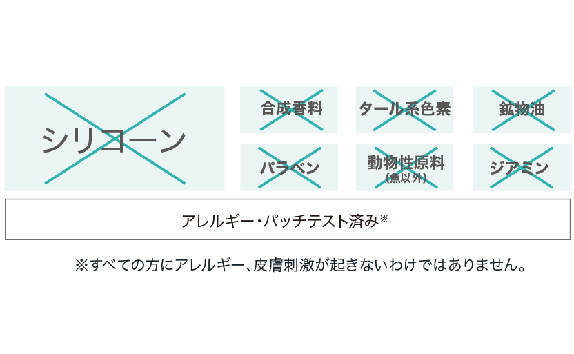 画像: こだわり2． 髪と頭皮へのやさしさを考えて ノンシリコーンヘアオイルを実現