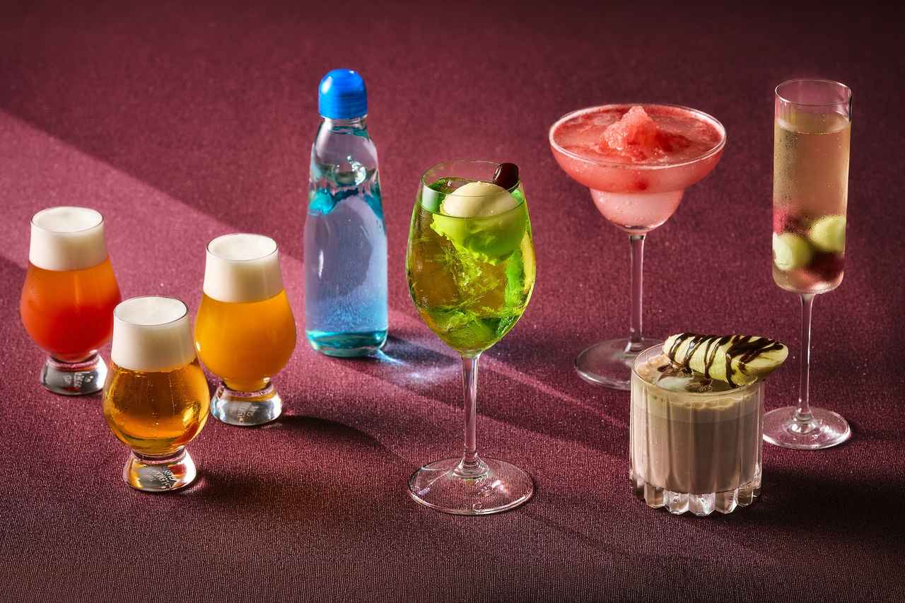 画像2: 綿あめやお面も!限定フード&ドリンクで夏祭り気分