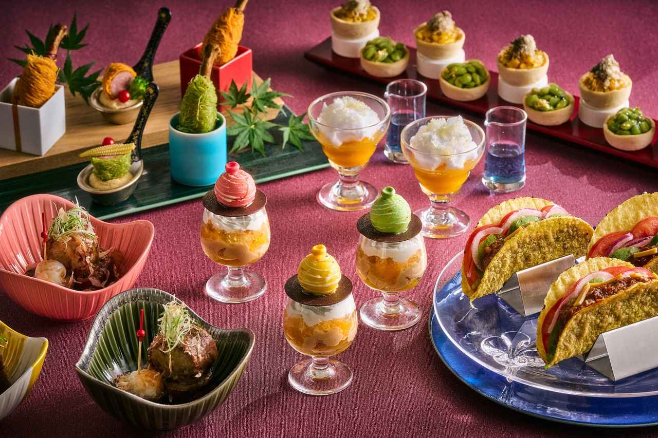 画像1: 綿あめやお面も!限定フード&ドリンクで夏祭り気分