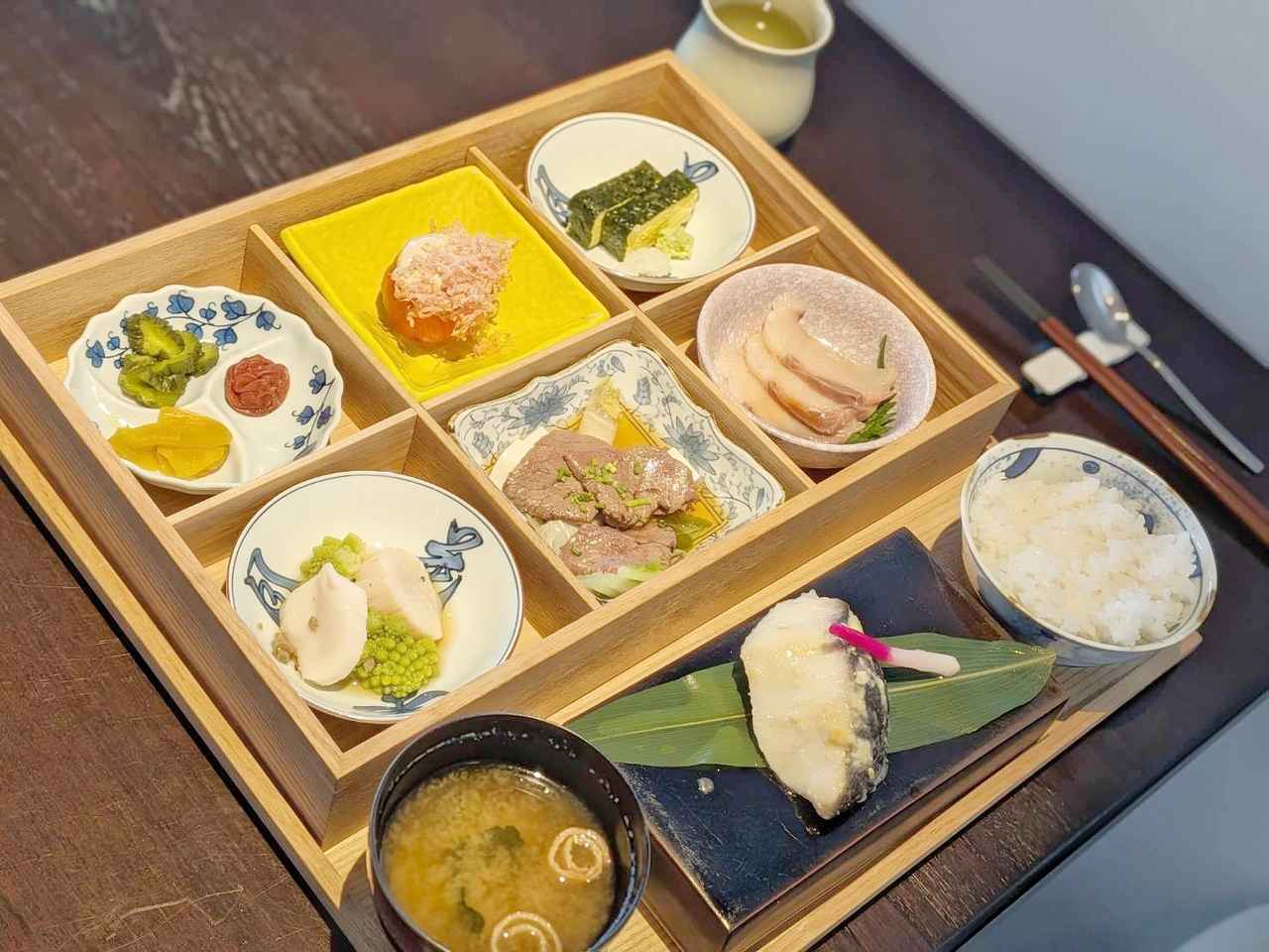 画像: 朝食
