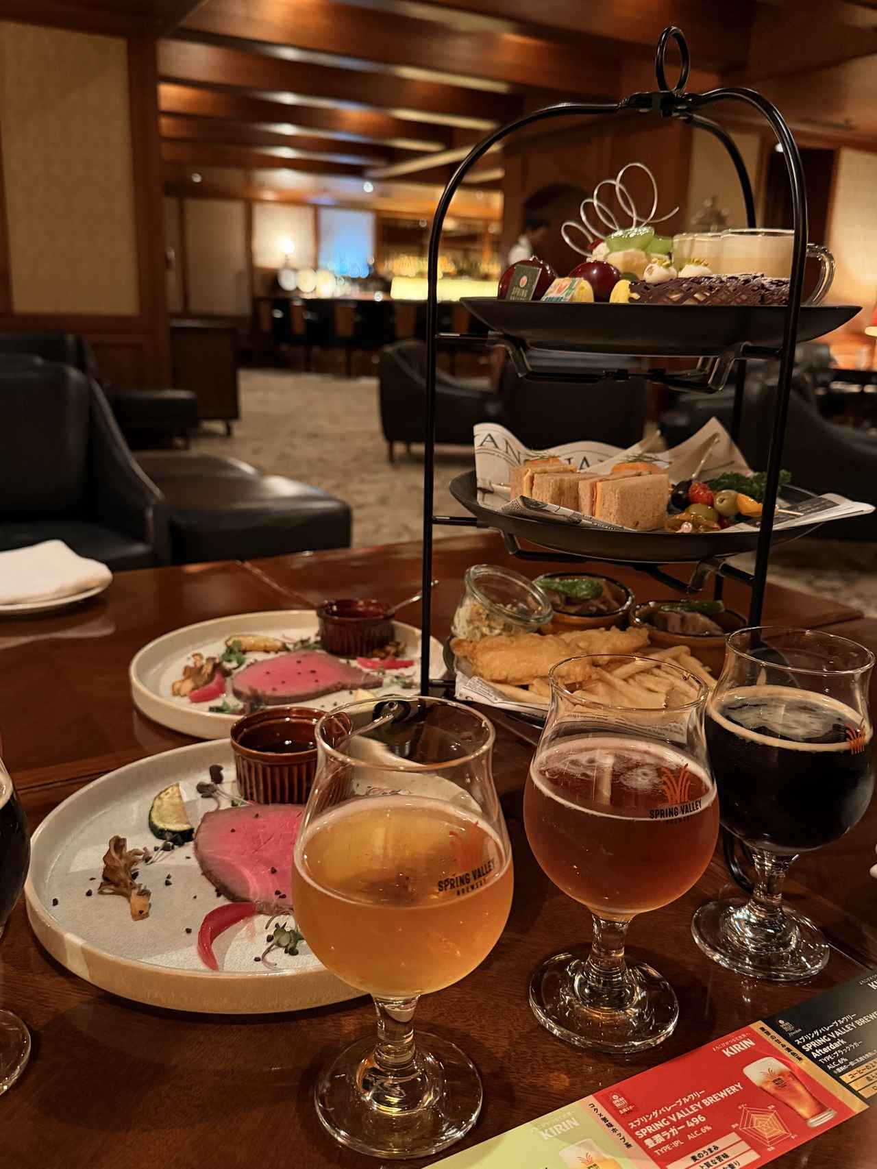 画像8: 夏のアフタヌーンティーはビールで乾杯♡大人限定マリアージュ【東京プリンスホテル】