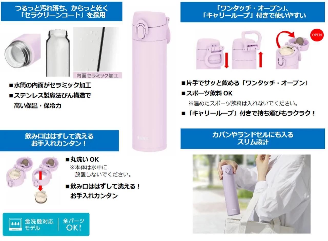 画像2: つるっと汚れ落ち、からっと乾く！” カバンに入れやすいスリム設計