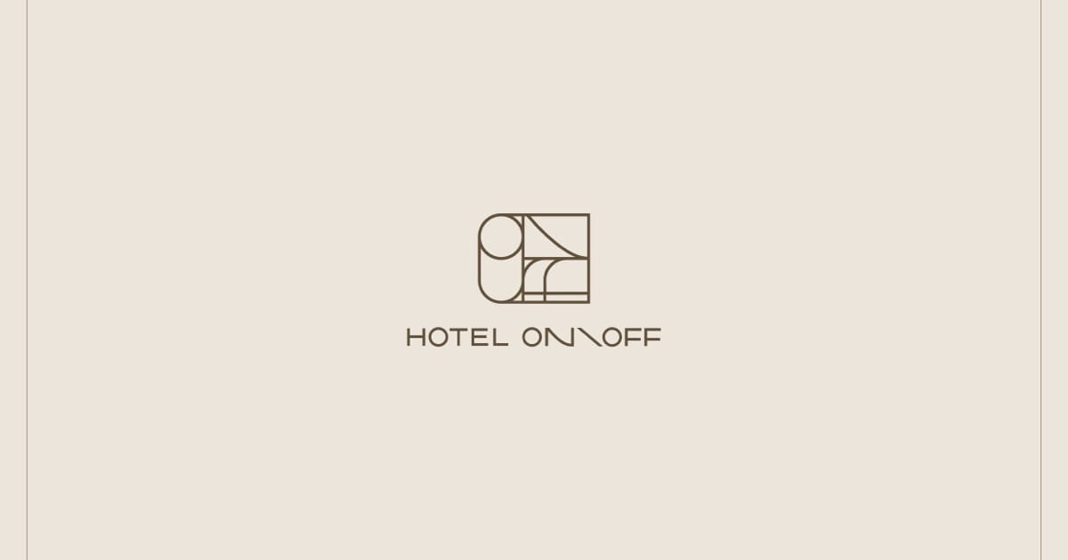 画像: HOTEL ON＼OFF | 東京・新富町
