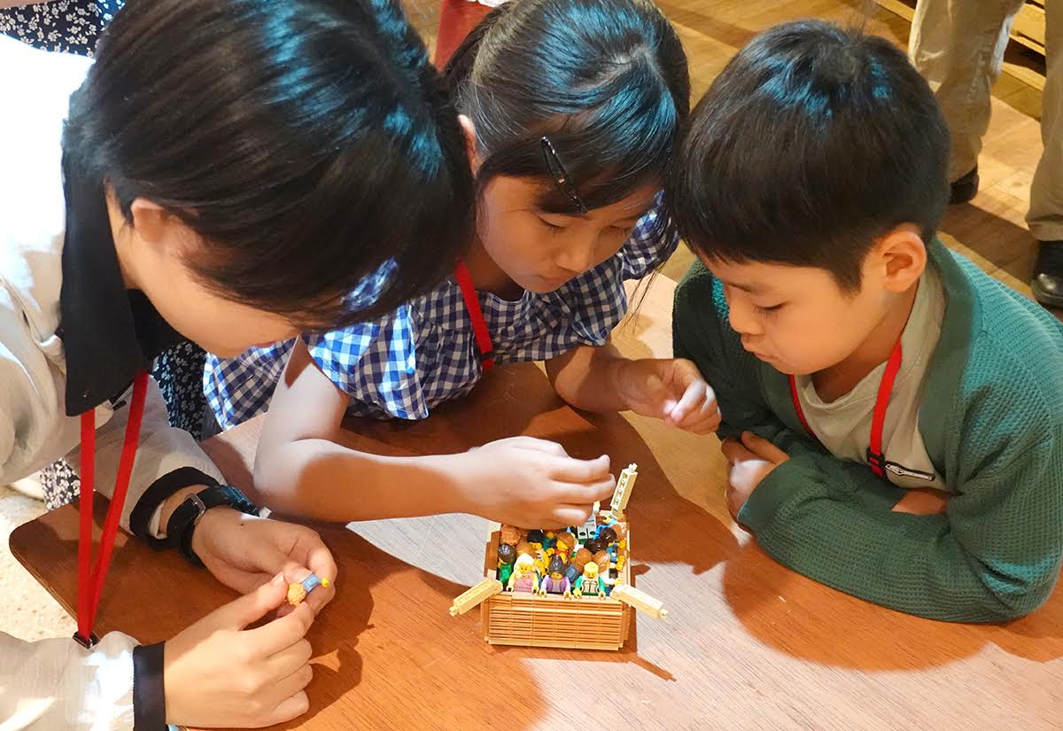 画像1: 「将来こうなりたい」をレゴ®で表現。親子で協力する姿が印象的