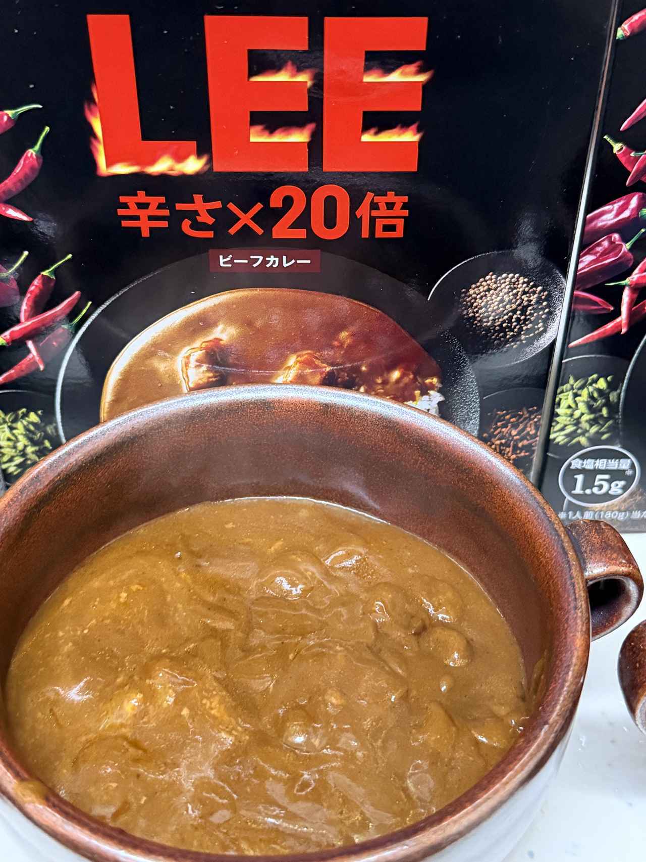 画像2: 辛口カレーLEEの辛さレベルは♡社員が検証した「体感マップ」で自分に合う味覚を発見