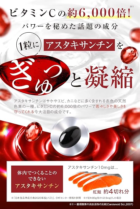 画像4: ビタミンCの6000倍♡高吸収アスタキサンチンで叶える透明感ケア
