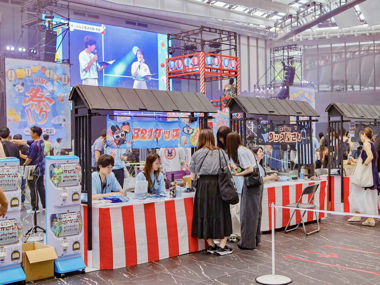 画像2: 屋台&キッチンカーでライバーと直接交流!