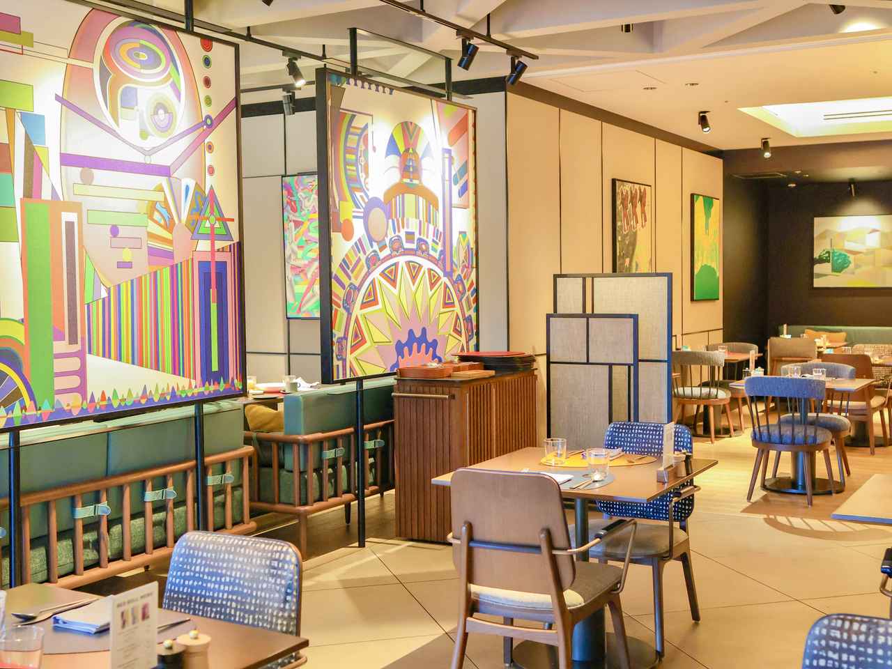 画像: アート作品が彩る洗練された空間