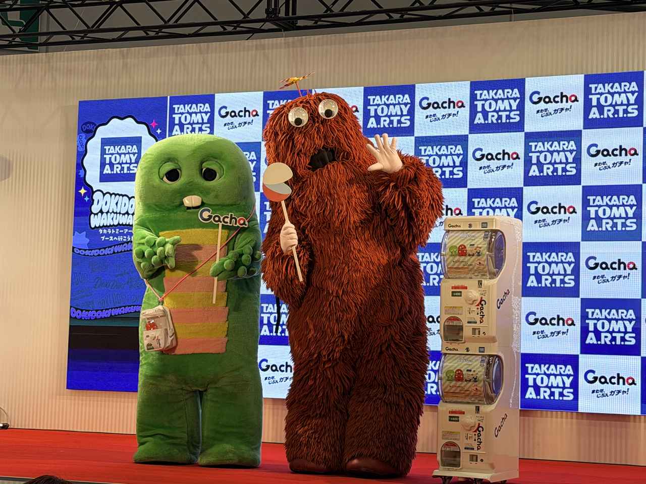 画像3: 会場は大盛り上がり！ガチャピン・ムックが登場！