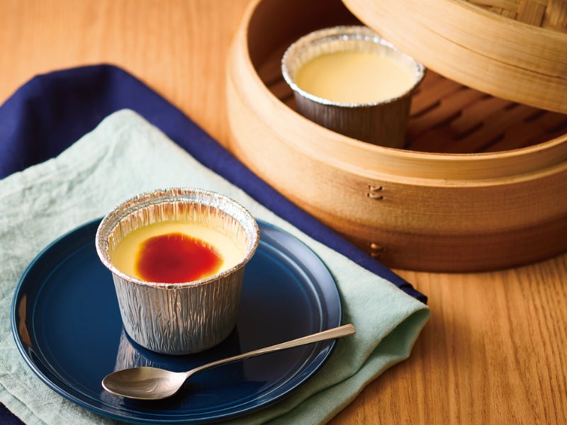 画像: 食後にうれしい「なめらかプリン」も