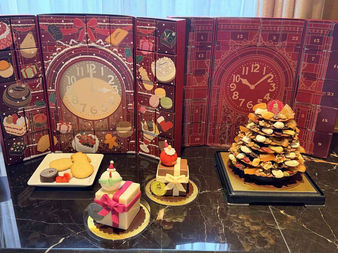 画像: 【アドベントカレンダー】時計塔モチーフが可愛い!毎日開けるワクワク感を