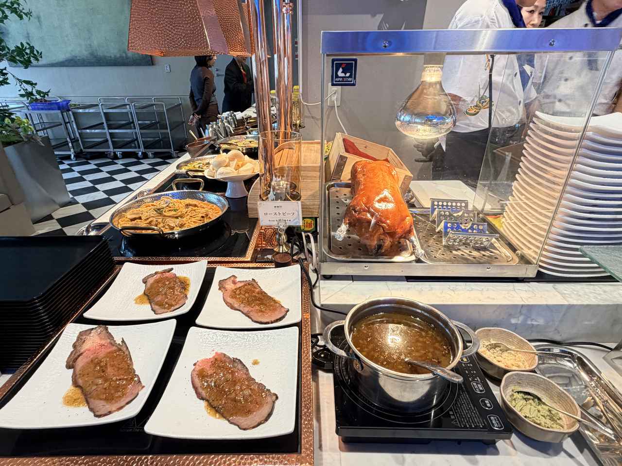 画像21: 銀座でタラバガニ・A5和牛・フグが食べ放題♡日本最大級の海鮮ビュッフェ「銀座四海」オープン
