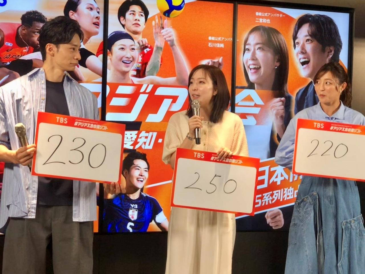 画像: 石川佳純さん、入江陵介さん、角田夏実さんが大会の見どころを語る
