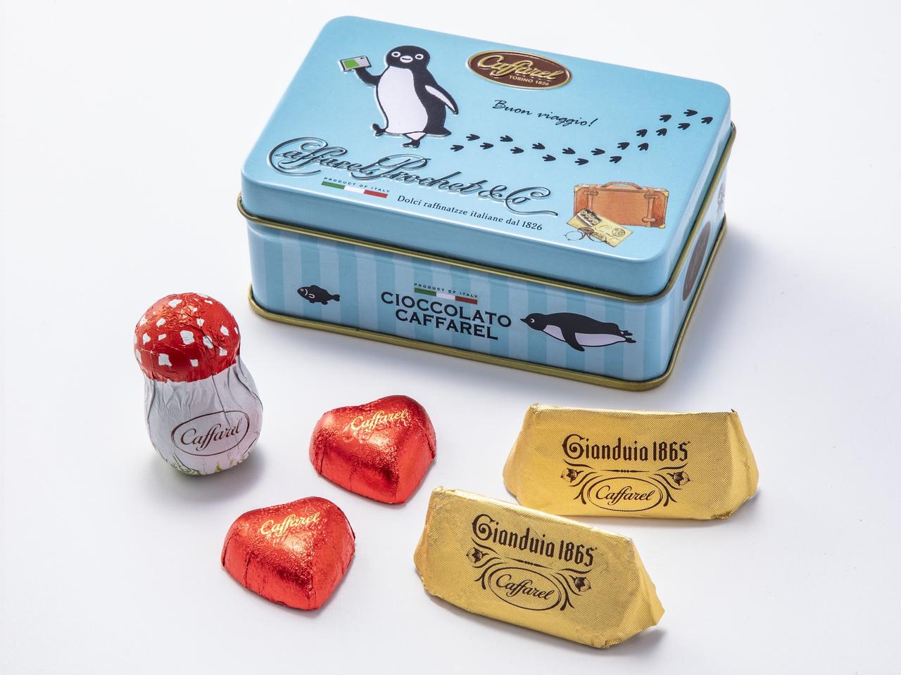 画像: Suicaのペンギン缶 1缶(5粒入) 1,728円/Caffarel -Il Gianduia-(カファレル ーイル ジャンドゥーヤー)