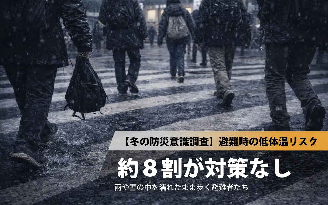 画像: 冬避難の隠れた盲点!命を脅かす「低体温症」のリスク