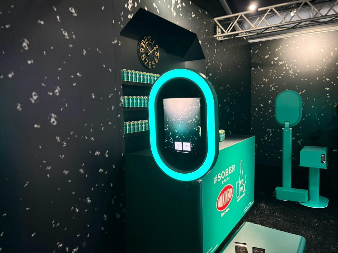 画像5: 昼から夜気分!巨大な黒い箱の正体は…POP UP BAR「#SOBER NIGHT BOX」