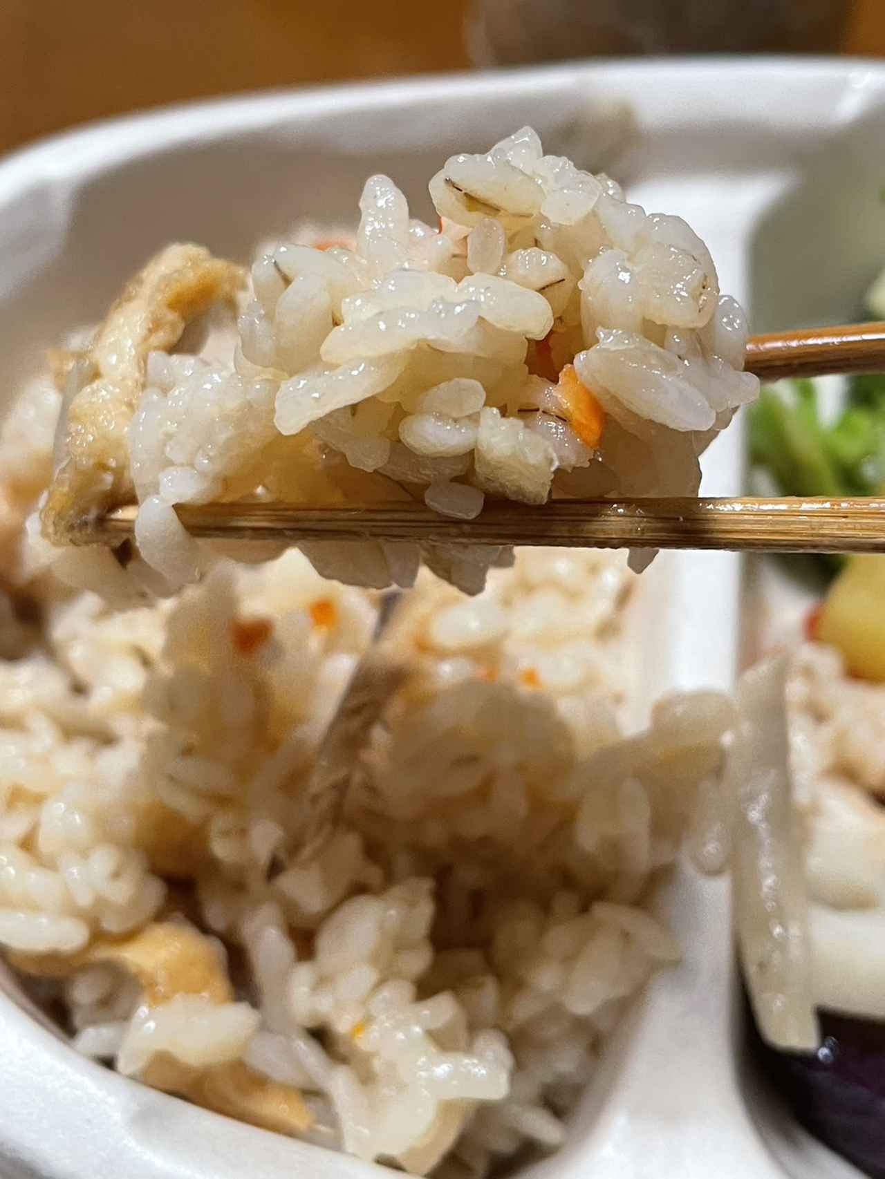 画像: もち米使用、ぷちもち食感がおいしい。