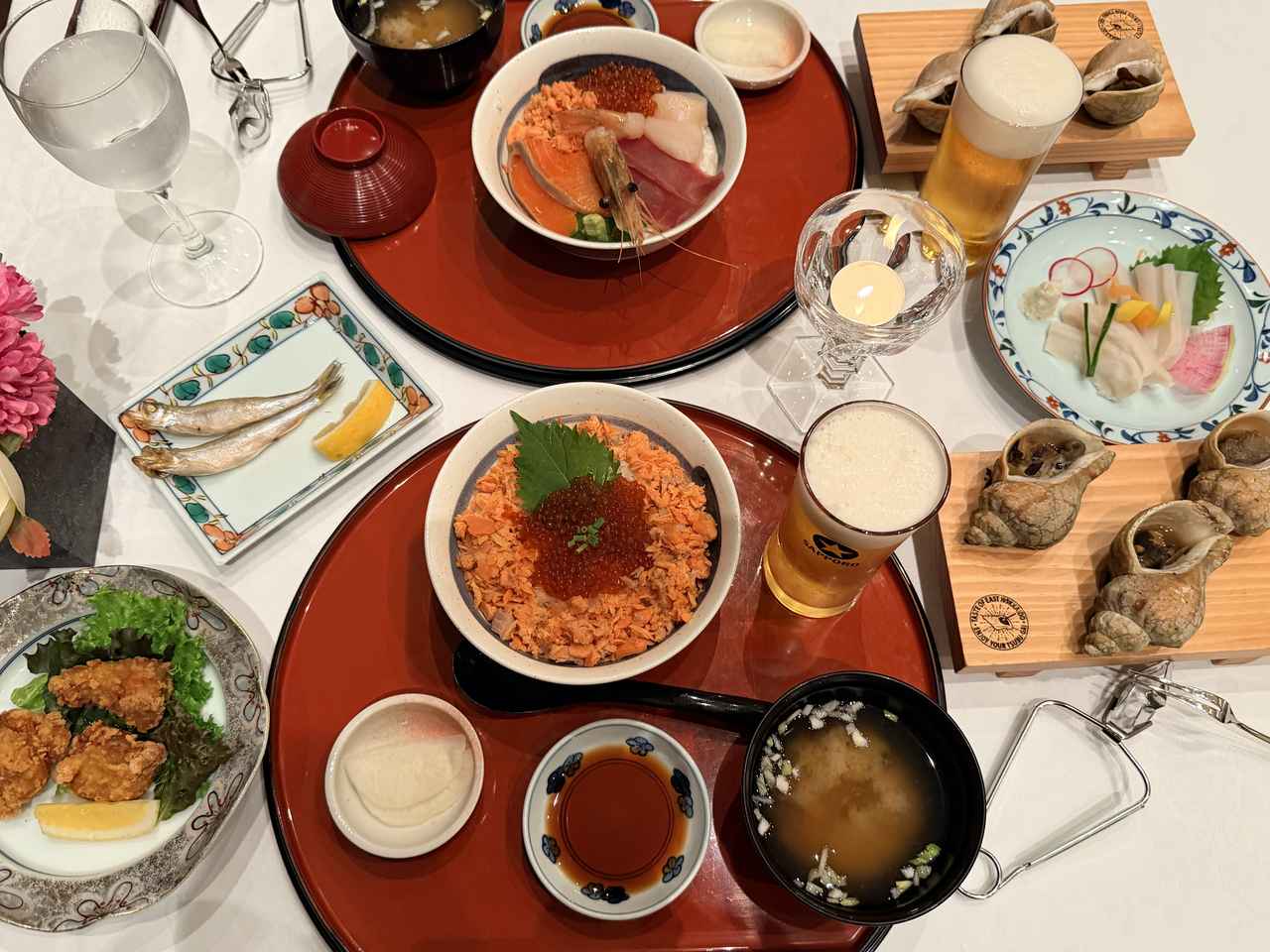 画像: 港町ならではの美味に舌鼓。お好みのアラカルトで彩る贅沢ディナー
