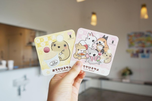 画像: 特製コースターは2種類のうち、どちらかがもらえます。