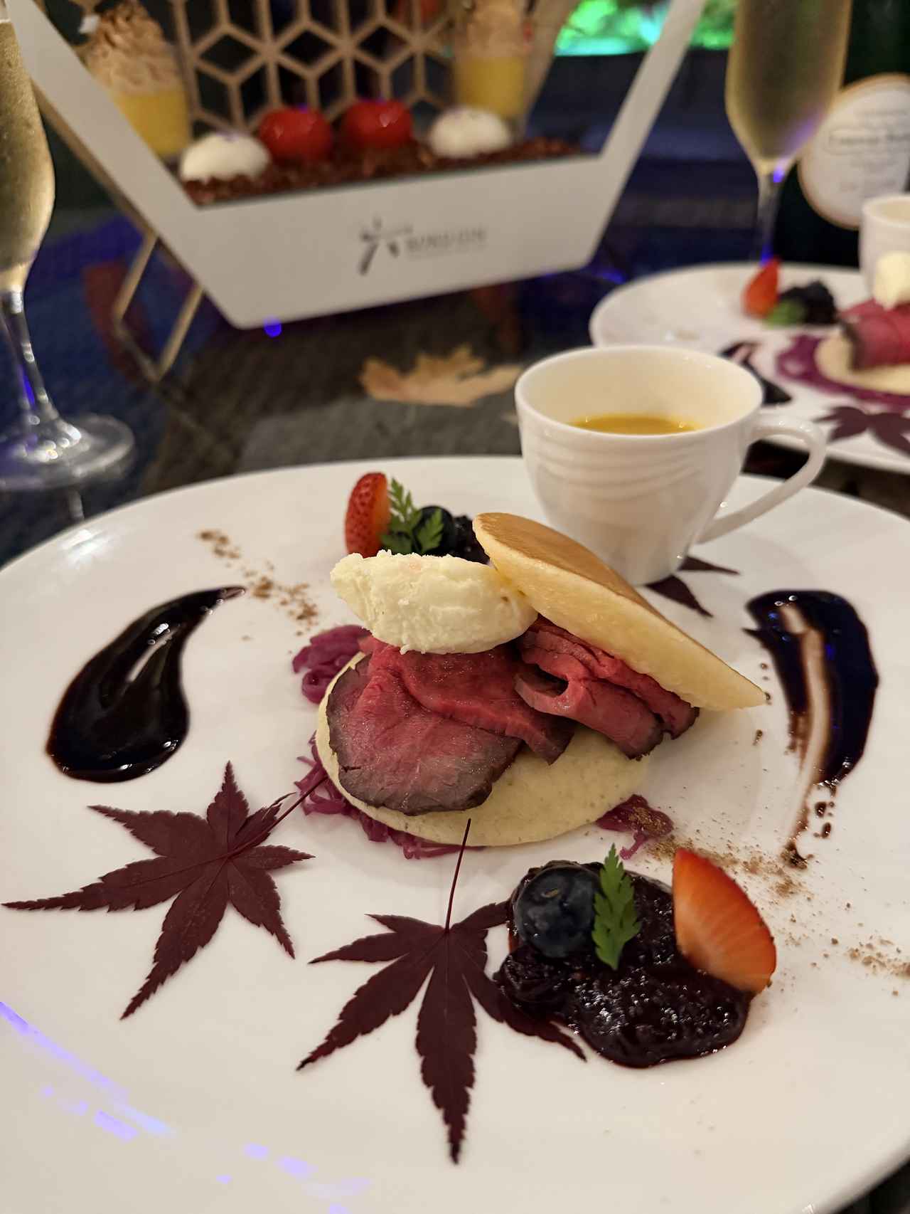画像6: 【絶景×美食】東京タワーと紅葉のコラボ東京プリンスホテル「TOKYO RED TERRACE」で味わう特別なお月見&秋の夜長