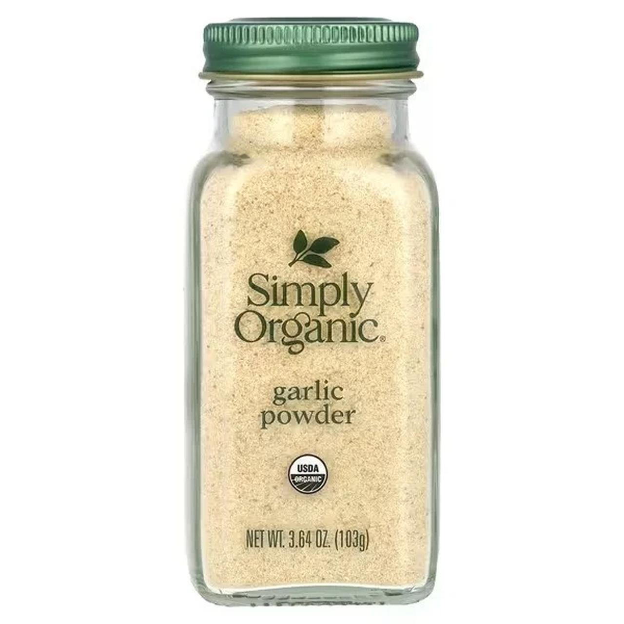 画像: 食品部門 Simply Organic ガーリックパウダー103g 通常価格:1,373円*2026年9月18日現在 iherb.co