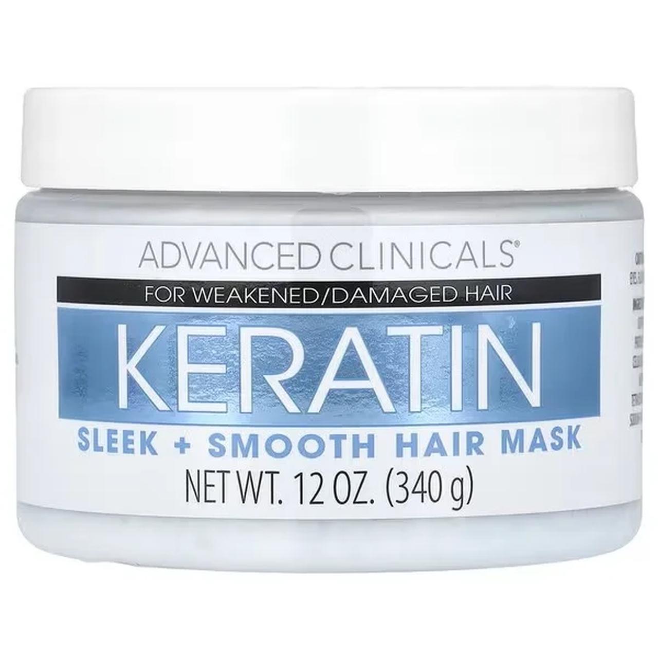 画像: ヘアケア部門 Advanced Clinicals ケラチンヘアマスク 340g 通常価格:1,689円 *2026年9月18日現在 iherb.co