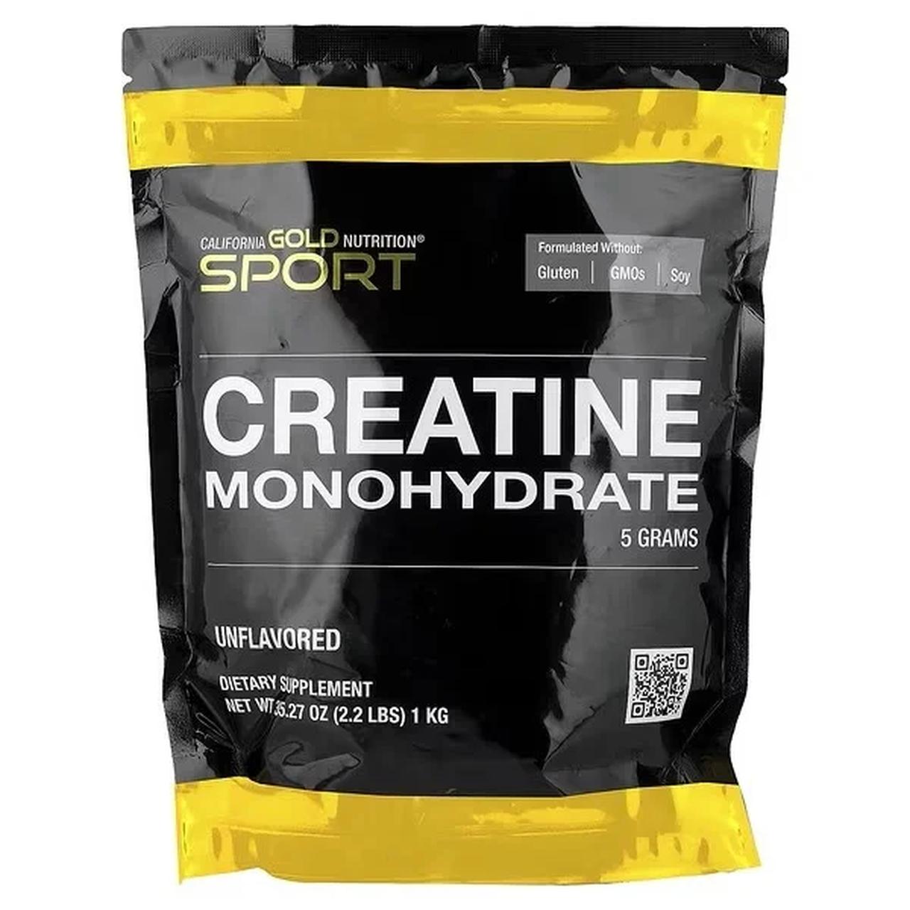 画像: スポーツ部門 California Gold Nutrition ピュアクレアチン水和物 プレーン 1kg 通常価格:4,584円 *2026年9月18日現在 iherb.co