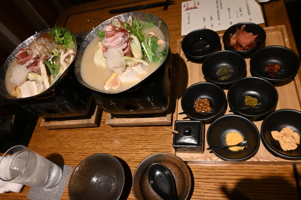 画像4: 夕食は「さつまぐま」で鹿児島の味覚を堪能!「さくらじま黒鍋」がメインのコース