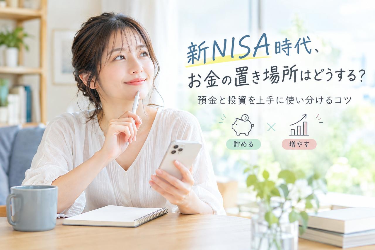 画像: 新NISA時代こそ考えたい!預金と投資のバランス